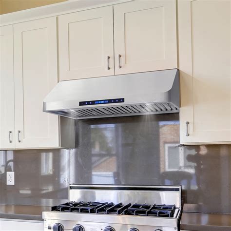 36 in under the cabinet range hood stainless steel|36 inch ducted range hoods.